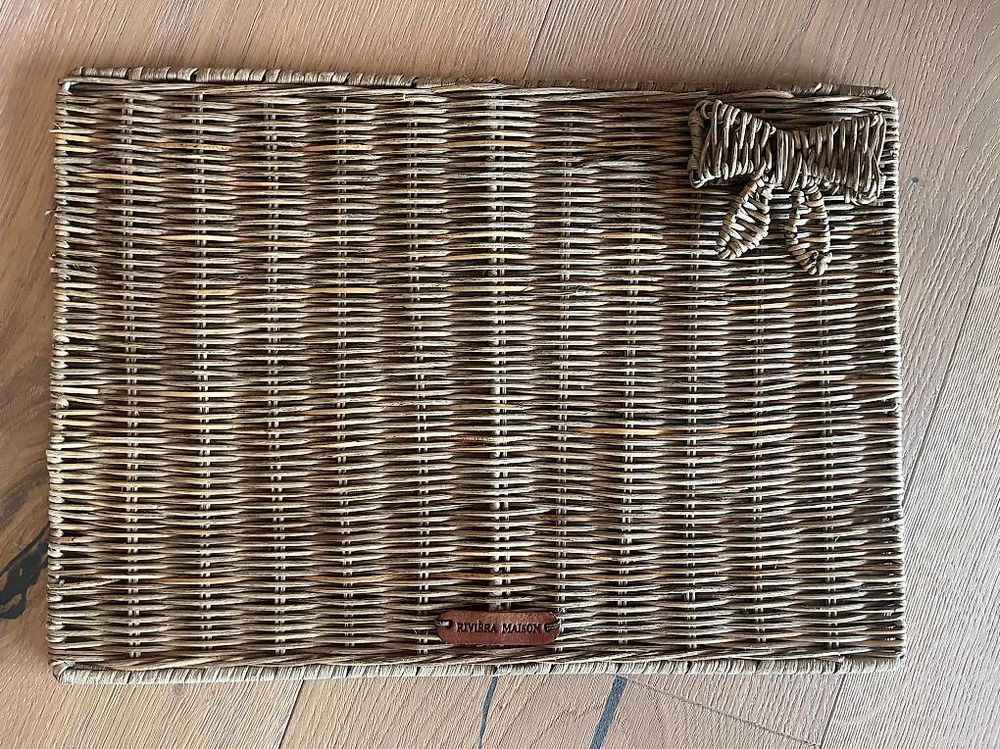Stylisches Ovales Rattan Tischset, 30x40cm, Hitzebeständig & Rutschfest – Natürliche Deko Für Küche & Esstisch