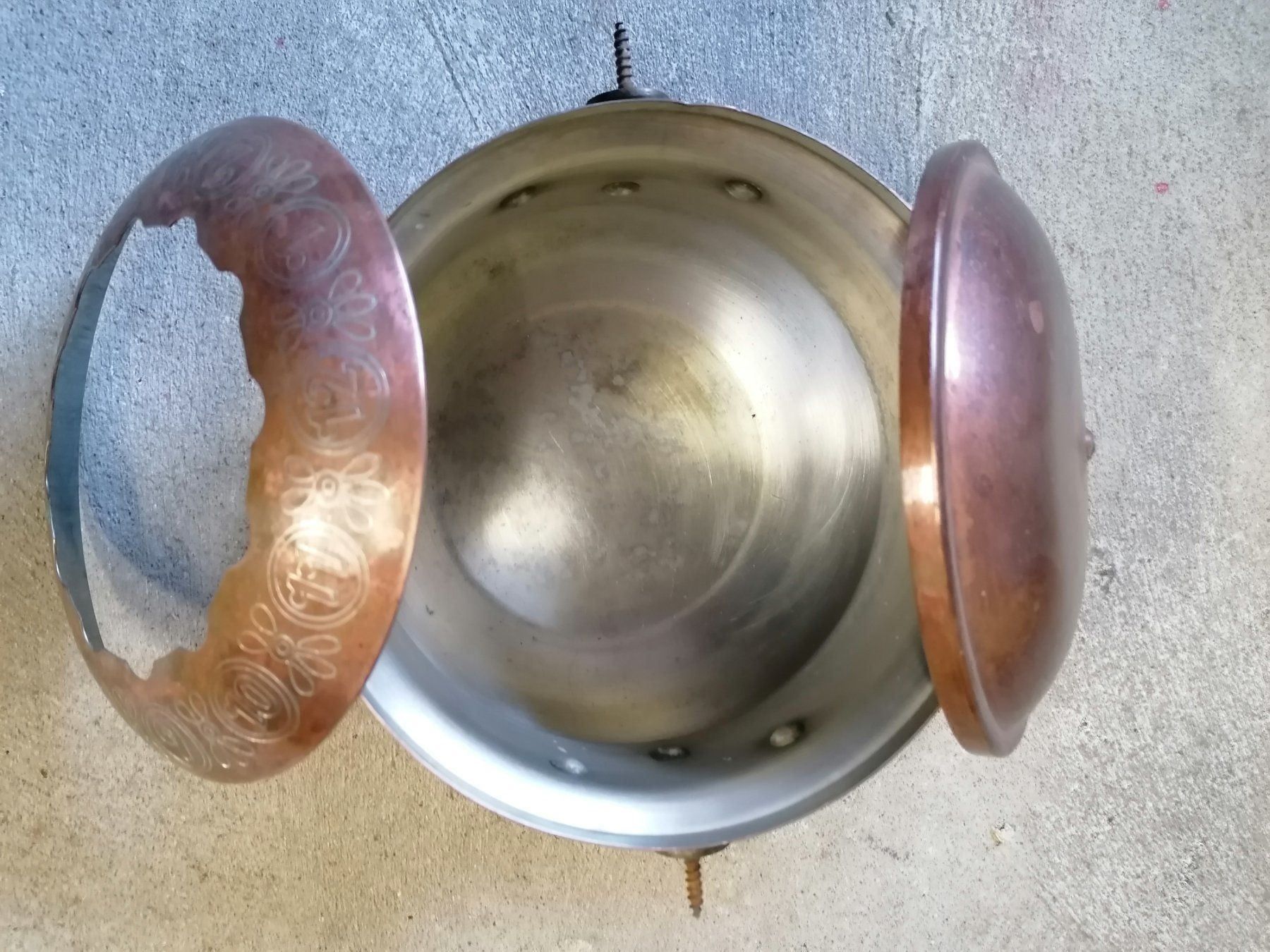 Töpfe: Fondue Chinoise Topf aus Kupfer – Gebraucht aus Muri AG von goodmood17 1