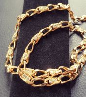 Collier vergoldet