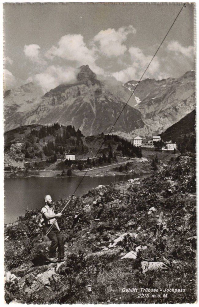 Ansichtskarten: Engelberg - Gehlift Trübsee--Jochpass – Gebraucht aus Binningen von Mountainrider