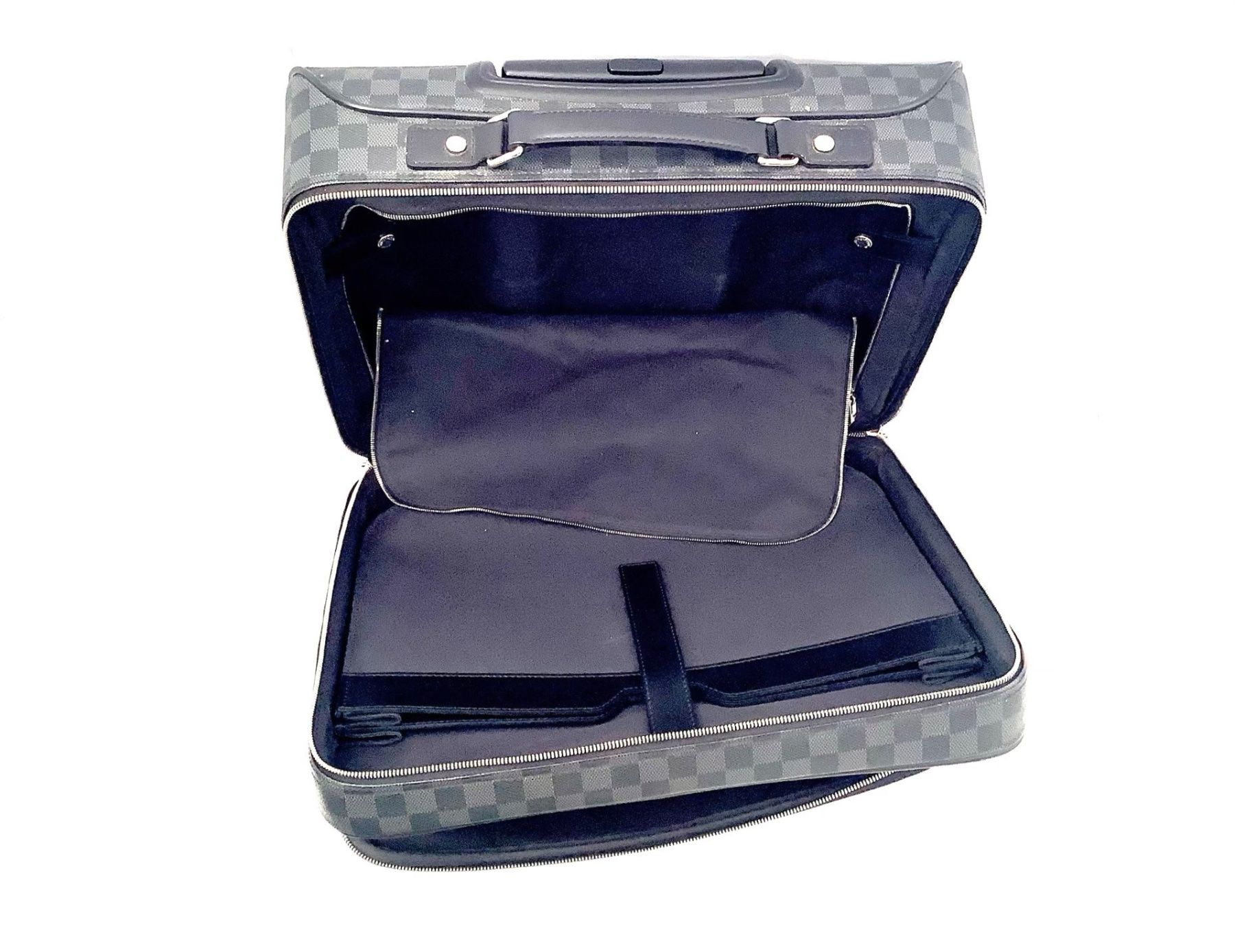 Louis Vuitton Reisekoffer: Louis Vuitton Trolley Ebene Graphite Top – Neu (gemäss Beschreibung) aus Küsnacht ZH von Vuit-on 7