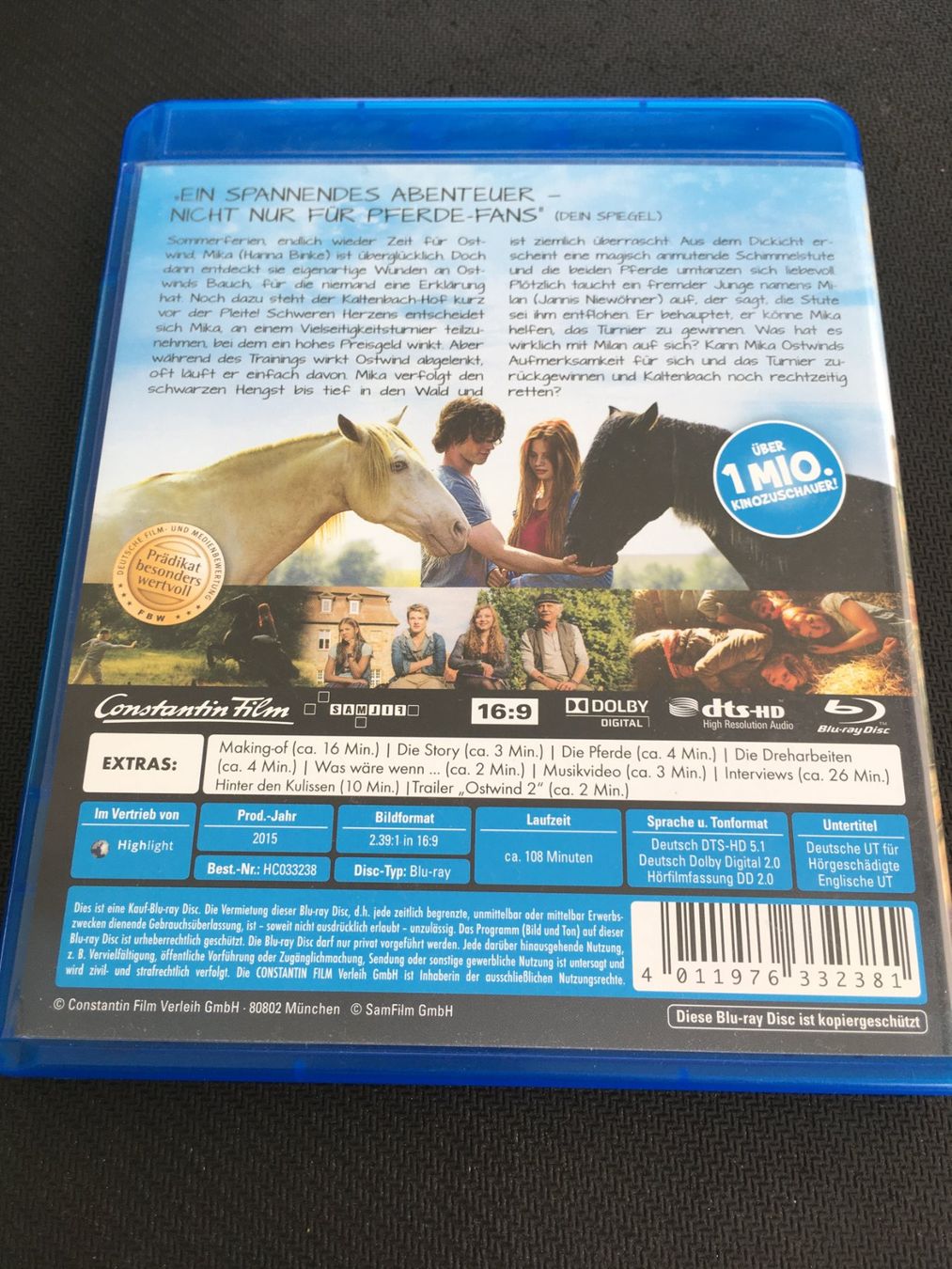 Alle DVDs: Ostwind 2 [Blu-ray] – Gebraucht aus St.Gallen von MedienJoe 1