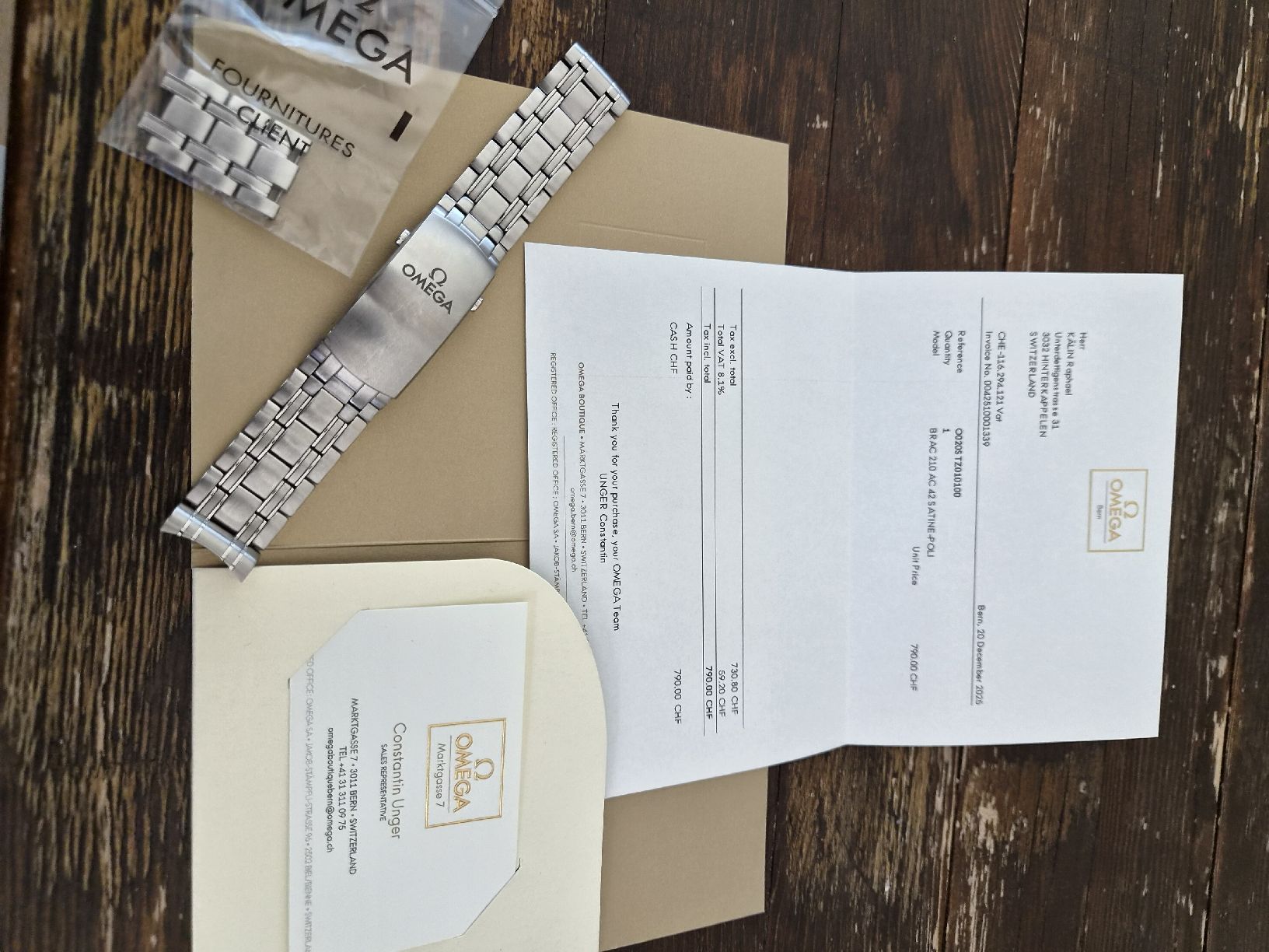 Omega Bracelets: omega Seamaster Stahlband – D'occasion à Hinterkappelen par R.kal 1