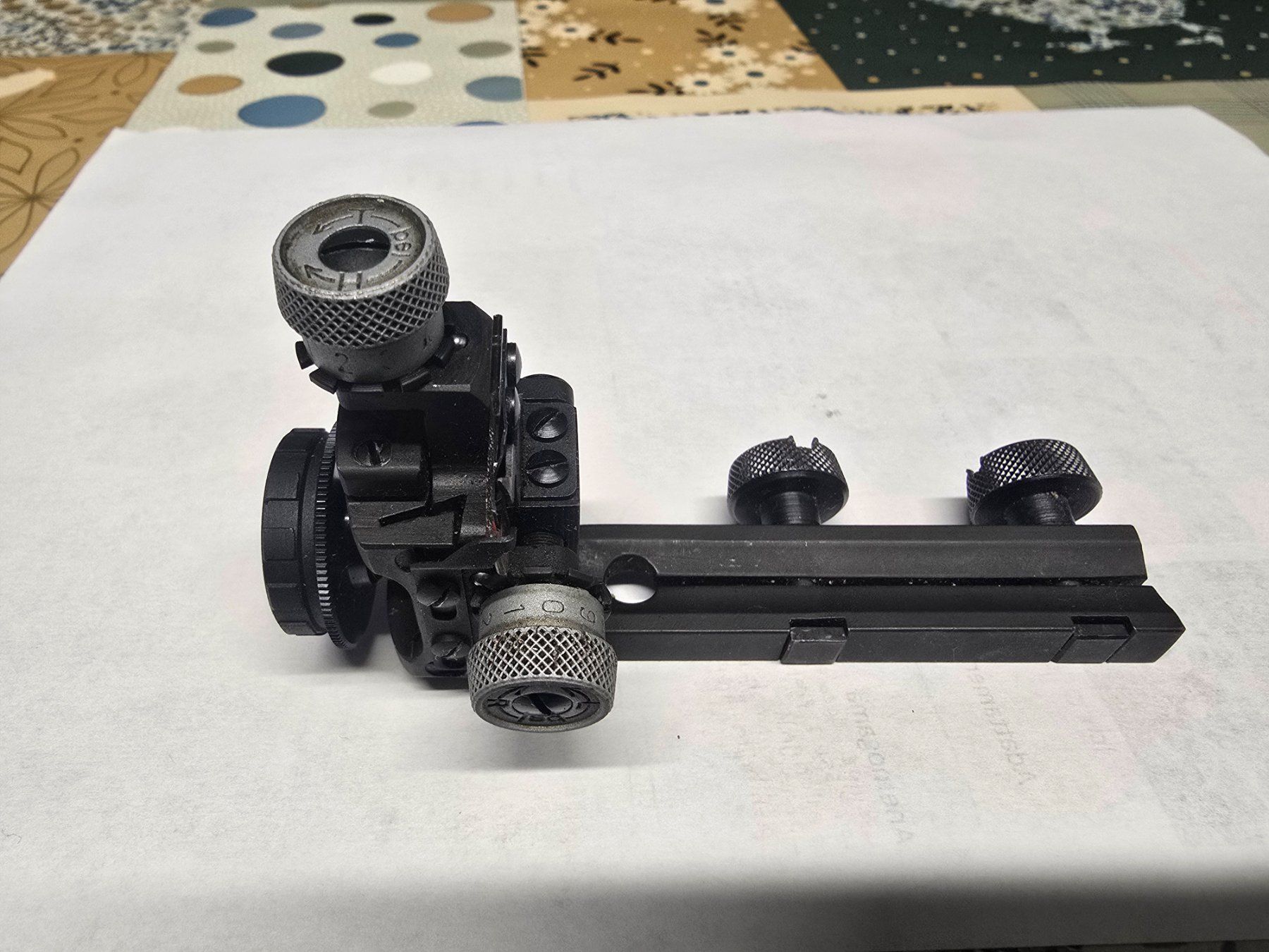 Schweizer Armee Armi bianche: Dioptre Anschutz 7002/10 – Usato da Solduno venduto da lucatriacca1