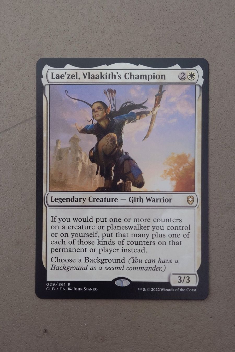 Magic The Gathering Carte collezionabili: Mtg, Lae'zel Vlaakith's Champion – Usato da Elsau venduto da majeerdi