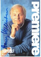 HARRY VALERIEN - ORIGINAL AUTOGRAMM