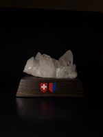 Bergkristallgruppe auf Sockel 💎