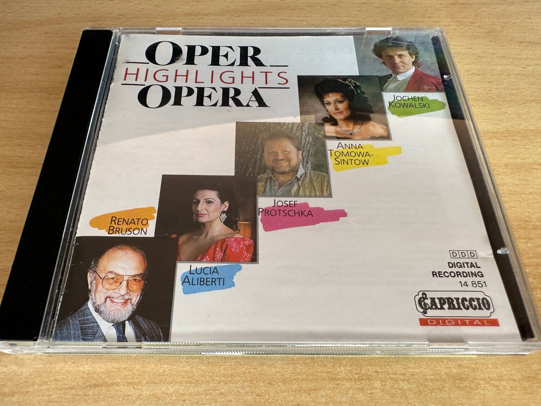 CD: Various – Oper Highlights Opera – Usato da Rikon im Tösstal venduto da Alpenmutz