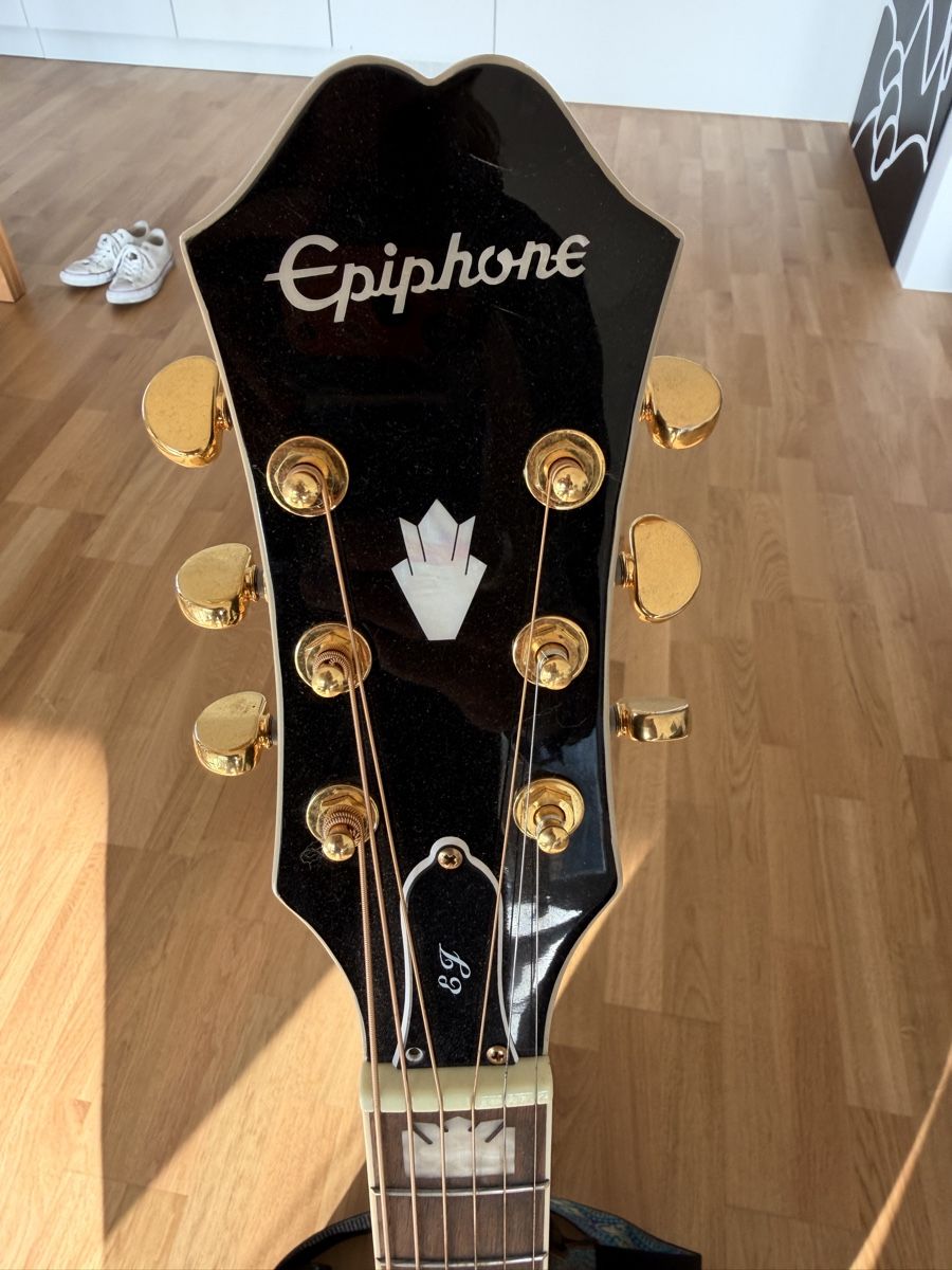 Epiphone Musikinstrumente: Epiphone EJ-200SCE Akustikgitarre mit E-Sonic2 Tonabnehmer – Gebraucht aus Biberist von jay-ti76 2