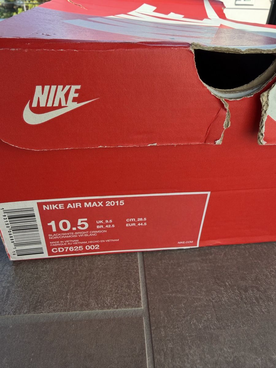 Nike Scarpe da uomo: Nike Air Max 2015 – Usato da Greppen venduto da rad_jfp2 2