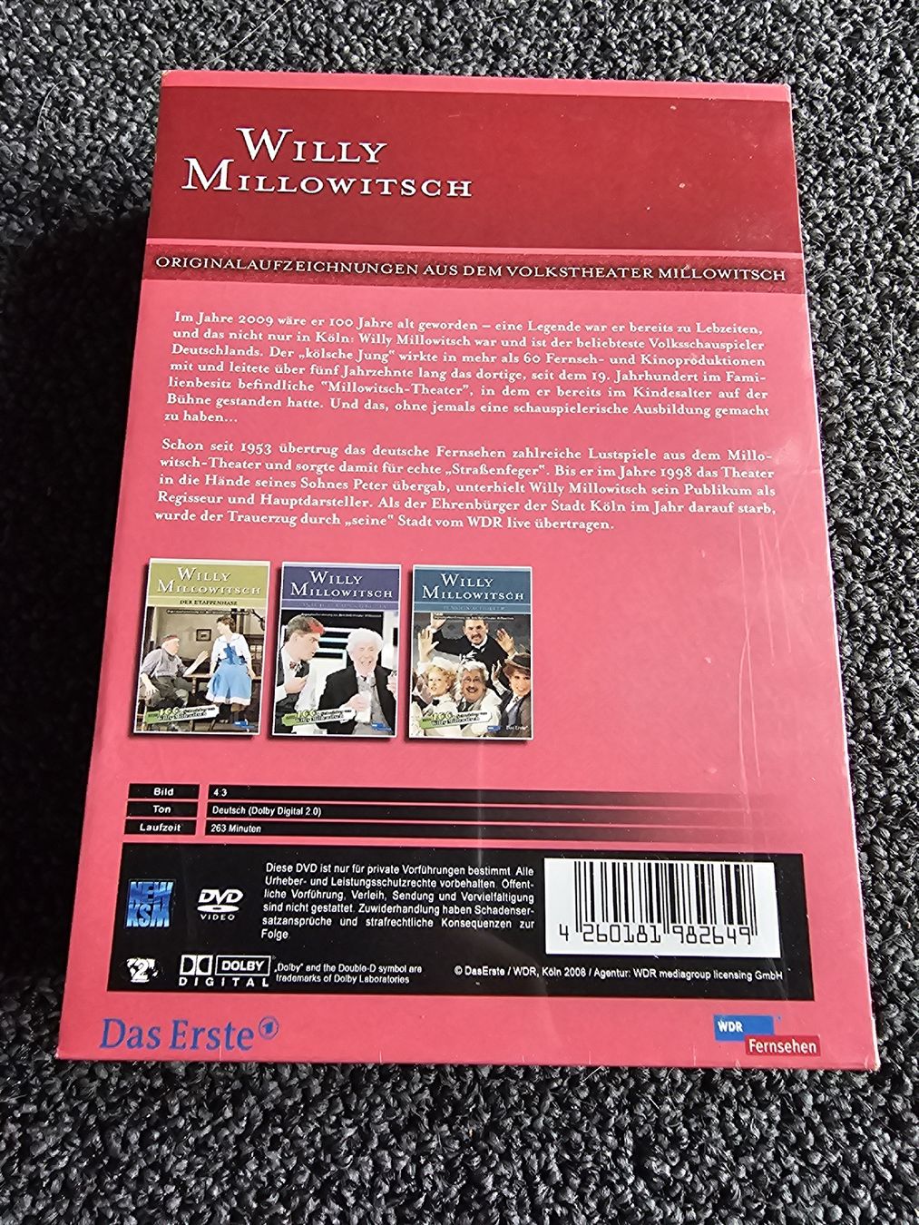 Tutti i DVDs: Willy Millowitsch DVD Box Neuverpackt  – Nuovo e nell'imballaggio originale da Ruswil venduto da jan_bxl5 1