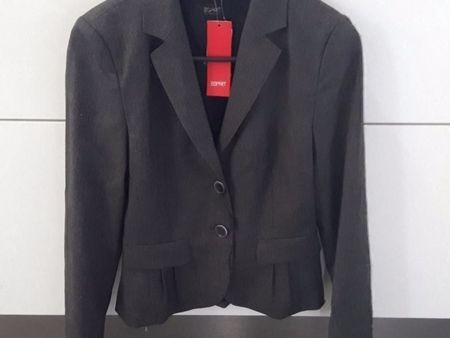 Esprit Blazer Schwarz-Grau Grösse 32