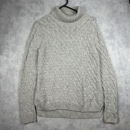 Pull torsadé Barbour Gris - S