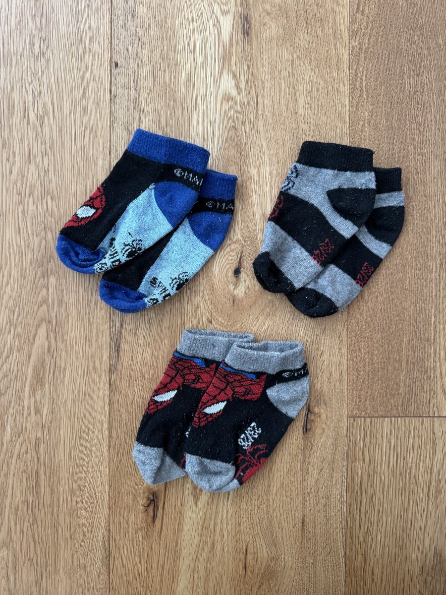 Calze per bambini: Spiderman Kindersocken, 3 Paar Gr. 23-26 – Usato da Interlaken venduto da fbnscl 1
