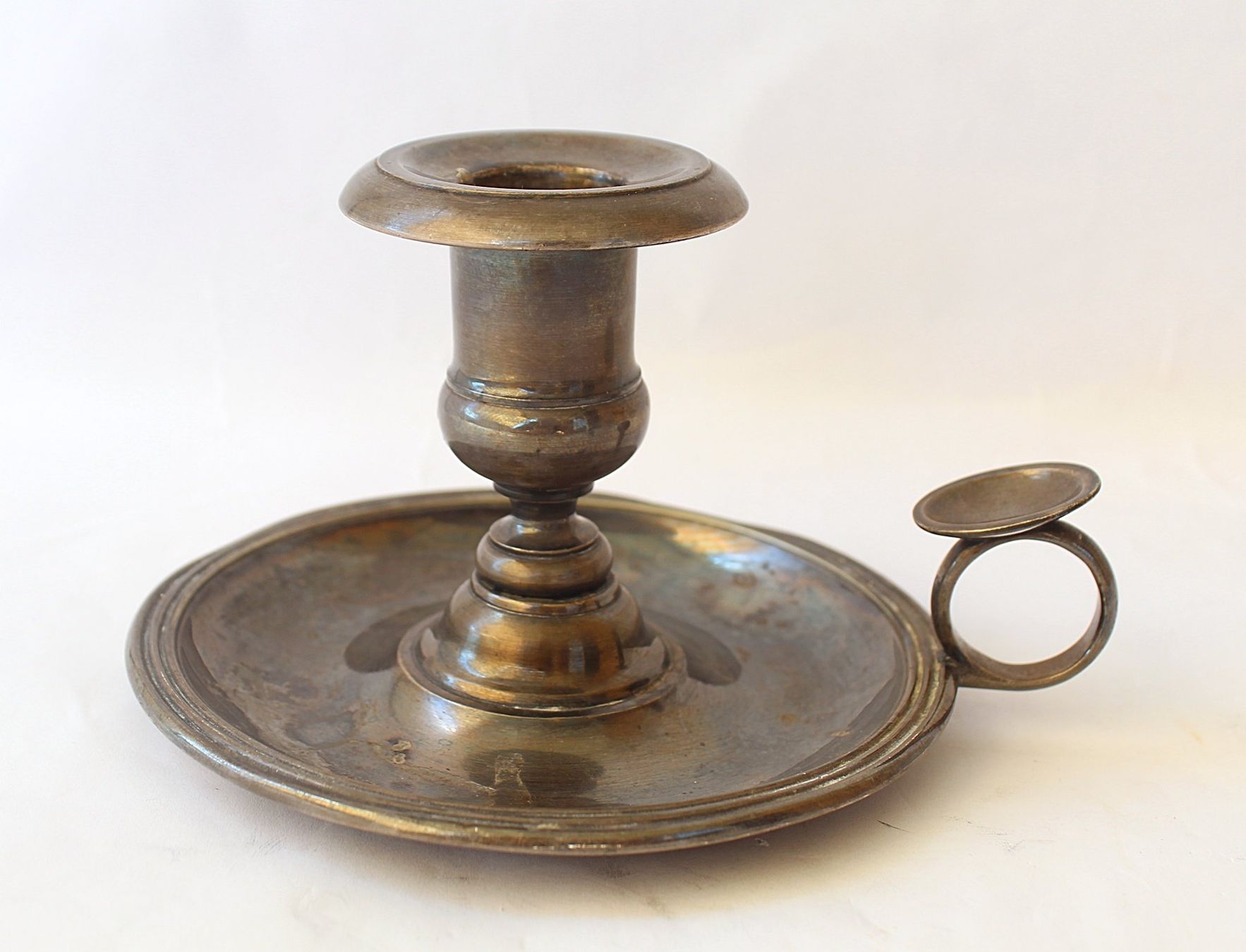 Christofle Portacandele: Antiker Christofle Kerzenständer Handleuchter versilbert – Usato da Zürich venduto da Auctionata 4