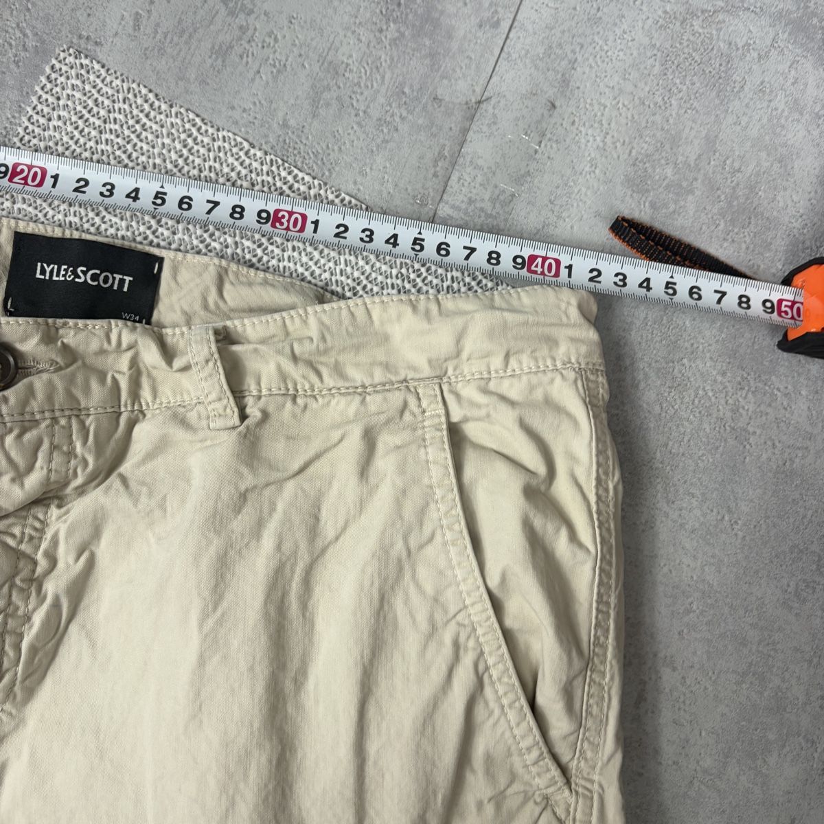 Pantaloni: Shorts cargo Lyle & Scott beige - W34  – Nuovo (secondo la descrizione) da Hauterive NE venduto da Leo_o 5