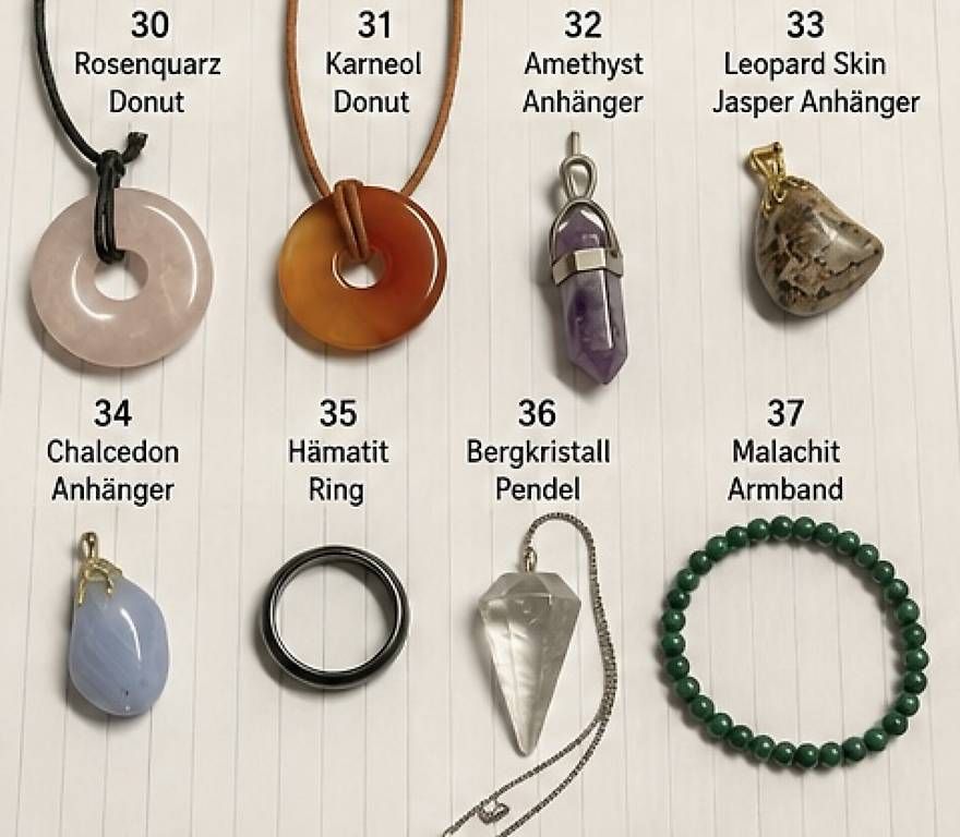 Autres bijoux: Schmuck Set- echte Edelsteine – D'occasion à Egerkingen par lid_j22t 1