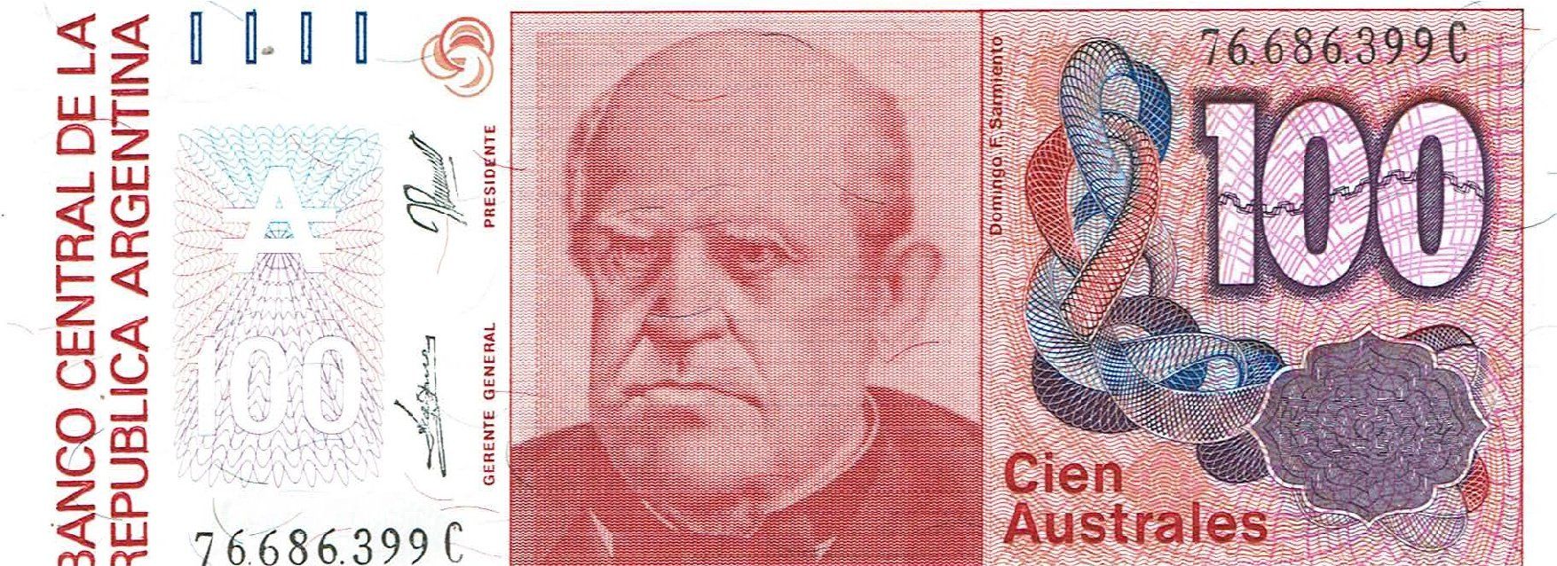 Banconote: Argentinien 100 Australes 1985 P-327c UNZ – Nuovo (secondo la descrizione) da Steffisburg venduto da ber_8htf