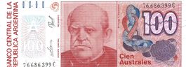 Argentinien 100 Australes 1985 P-327c UNZ
