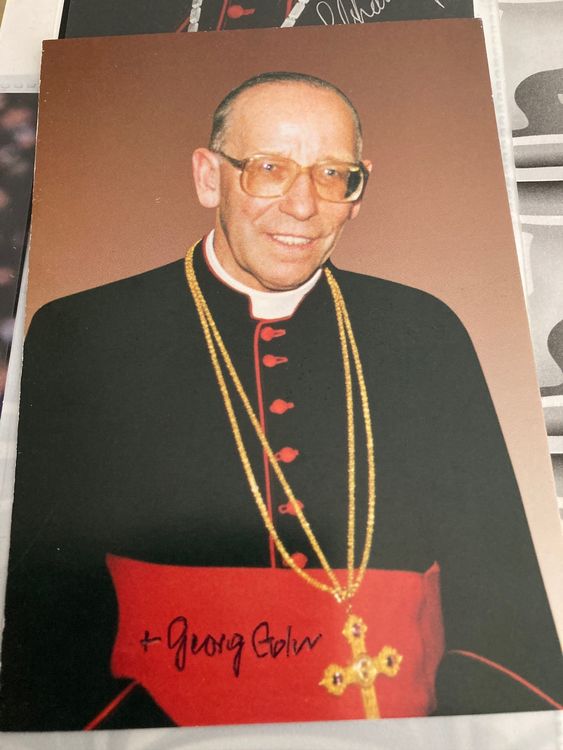 Bischof Dr. George Eder original Autogrammkarte wie Neu (Gebraucht) in ...