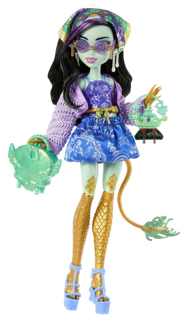 Bambole: Monster High Skulltimate Secrets poupée Jinafire Long – Nuovo e nell'imballaggio originale da St-Imier venduto da ATTAKSHOP 8