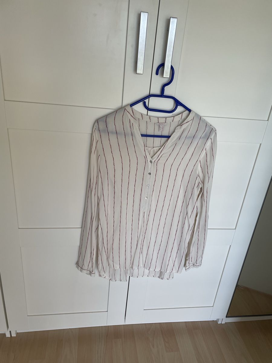 Esprit Camicette: Esprit Bluse, Langarm, Gr. 34, gestreift, neuwertig!! – Nuovo (secondo la descrizione) da Dübendorf venduto da jlu_r7hz 3