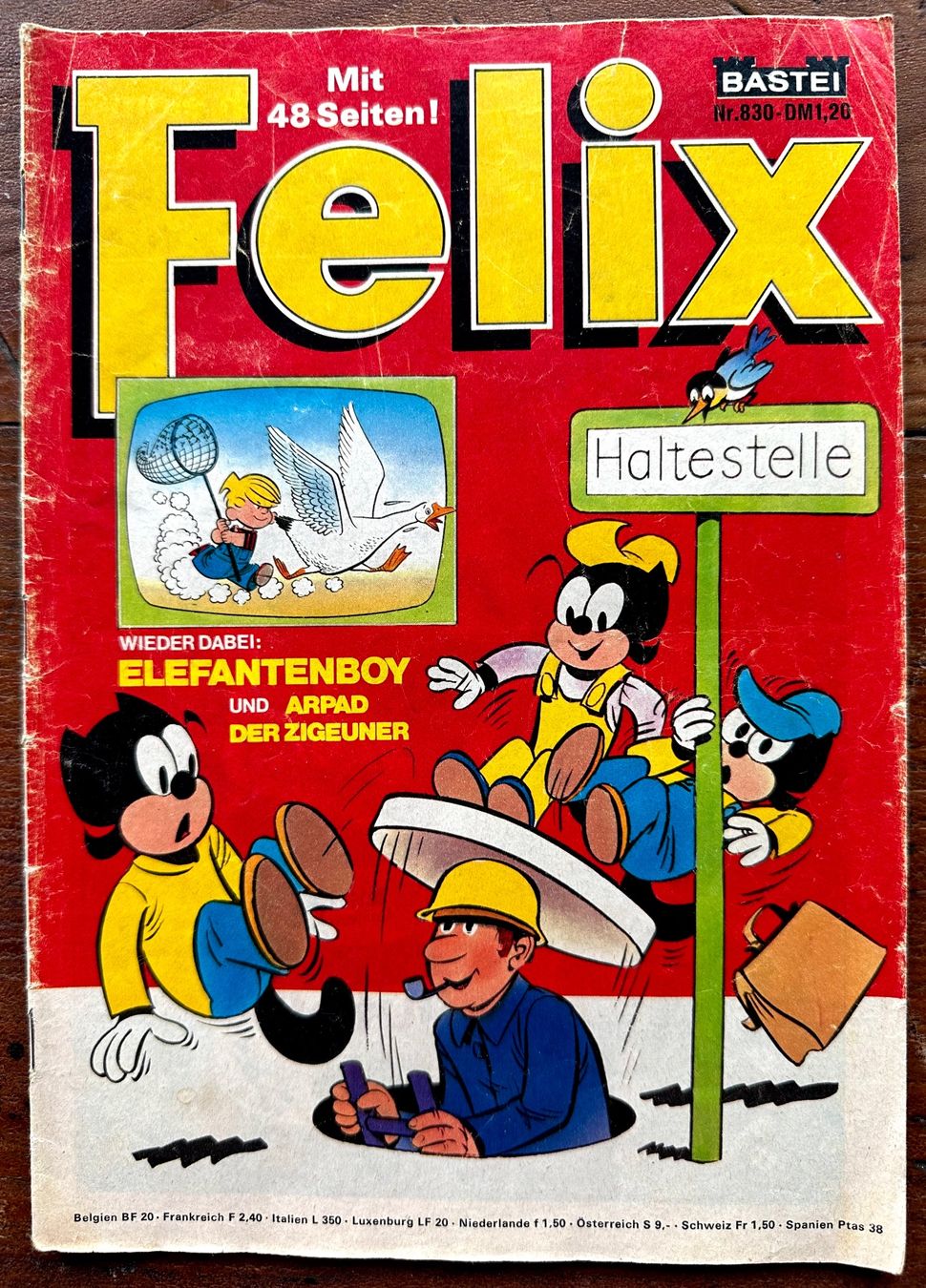 Fumetti: Felix Band Nr. 830, hunderte Comics ab 1.- eingestellt – Usato da Seltisberg venduto da quadartswiss