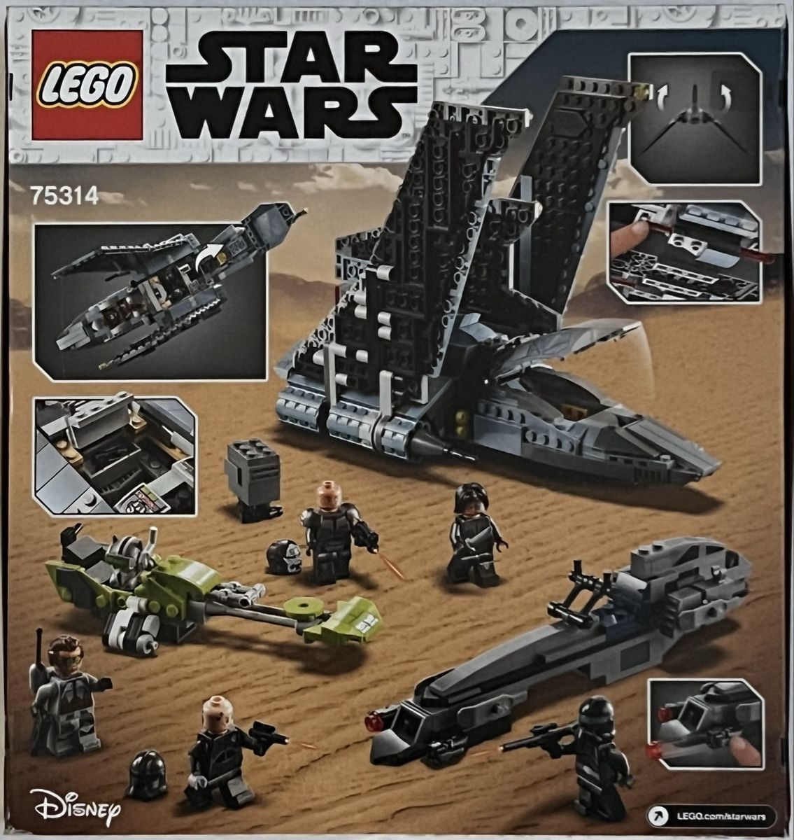 Lego Jeux de construction: LEGO Star Wars 75314 The Bad Batch Attack Shuttle, OVP! – Neuf avec emballage d'origine à Frinvillier par Tulepule 1