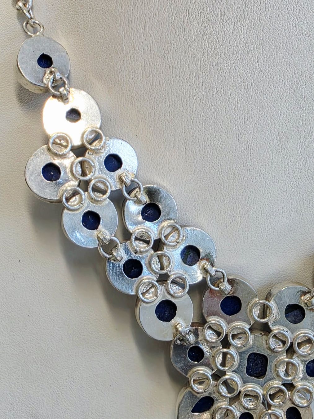 Catenine: Halskette Lapislazuli Silber Collier neuwertig – Nuovo (secondo la descrizione) da Zürich venduto da Bieter04 4