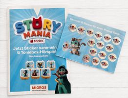 STORY MANIA TONIES MIGROS | AUKTION AB 1.-🧡🔥 1 volle Karte