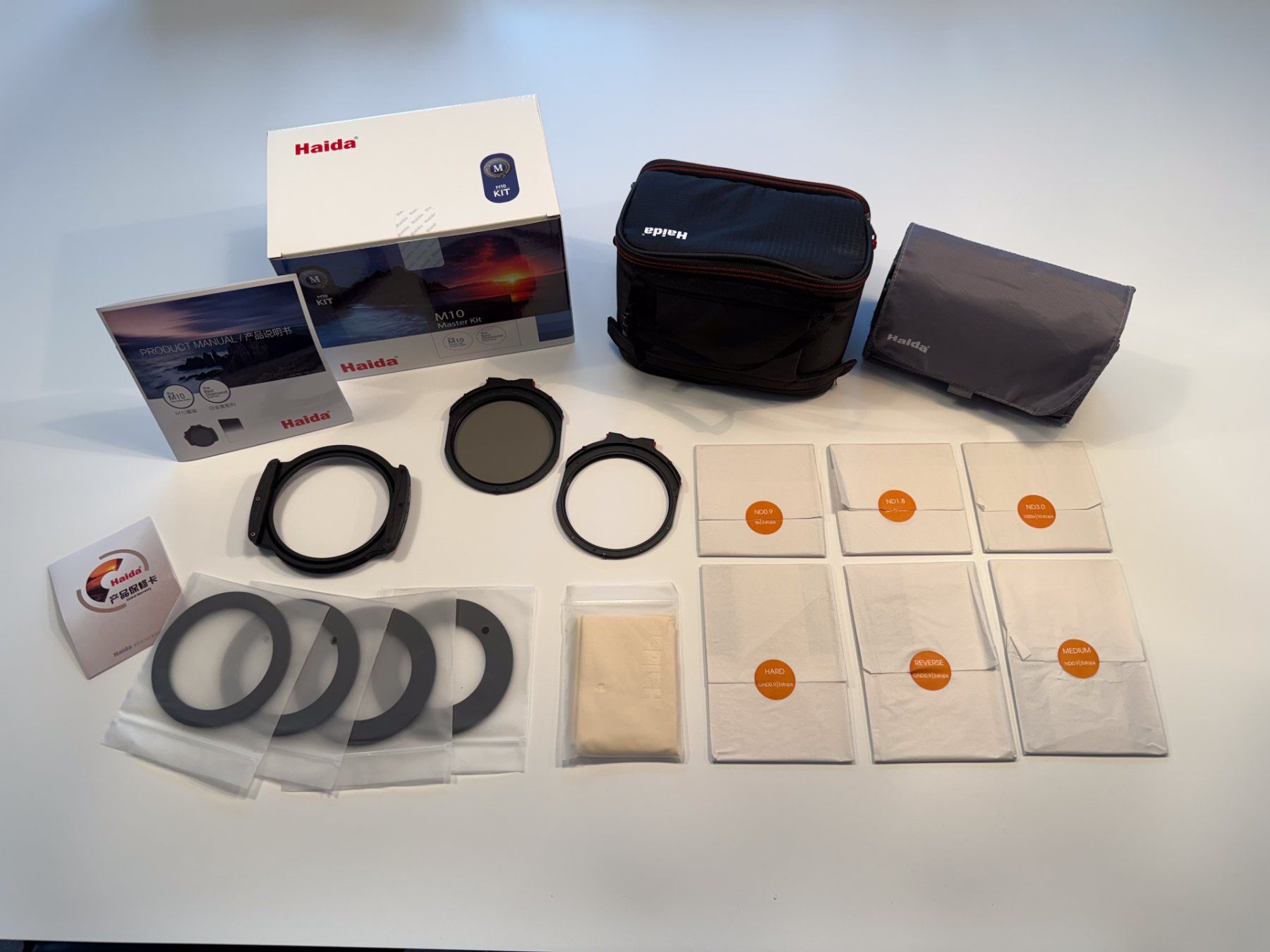 Haida Filtri: Haida M10 Master Kit - absolut neuwertig – Nuovo (secondo la descrizione) da Küttigen venduto da mbahner