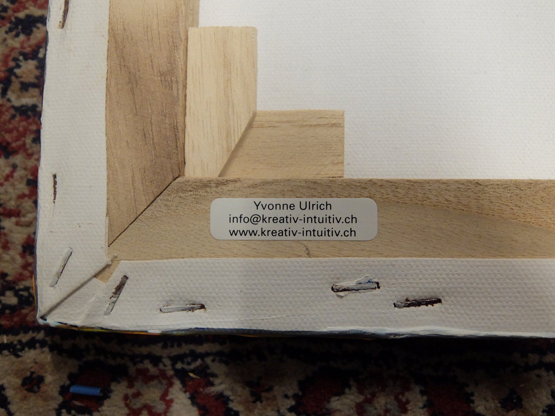 Gemälde: Yvonne Ulrich Gemälde signiert – Gebraucht aus Basel von Elektronik_Markt 2