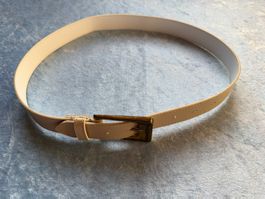Hübscher Sommergürtel, beige, neuwertig