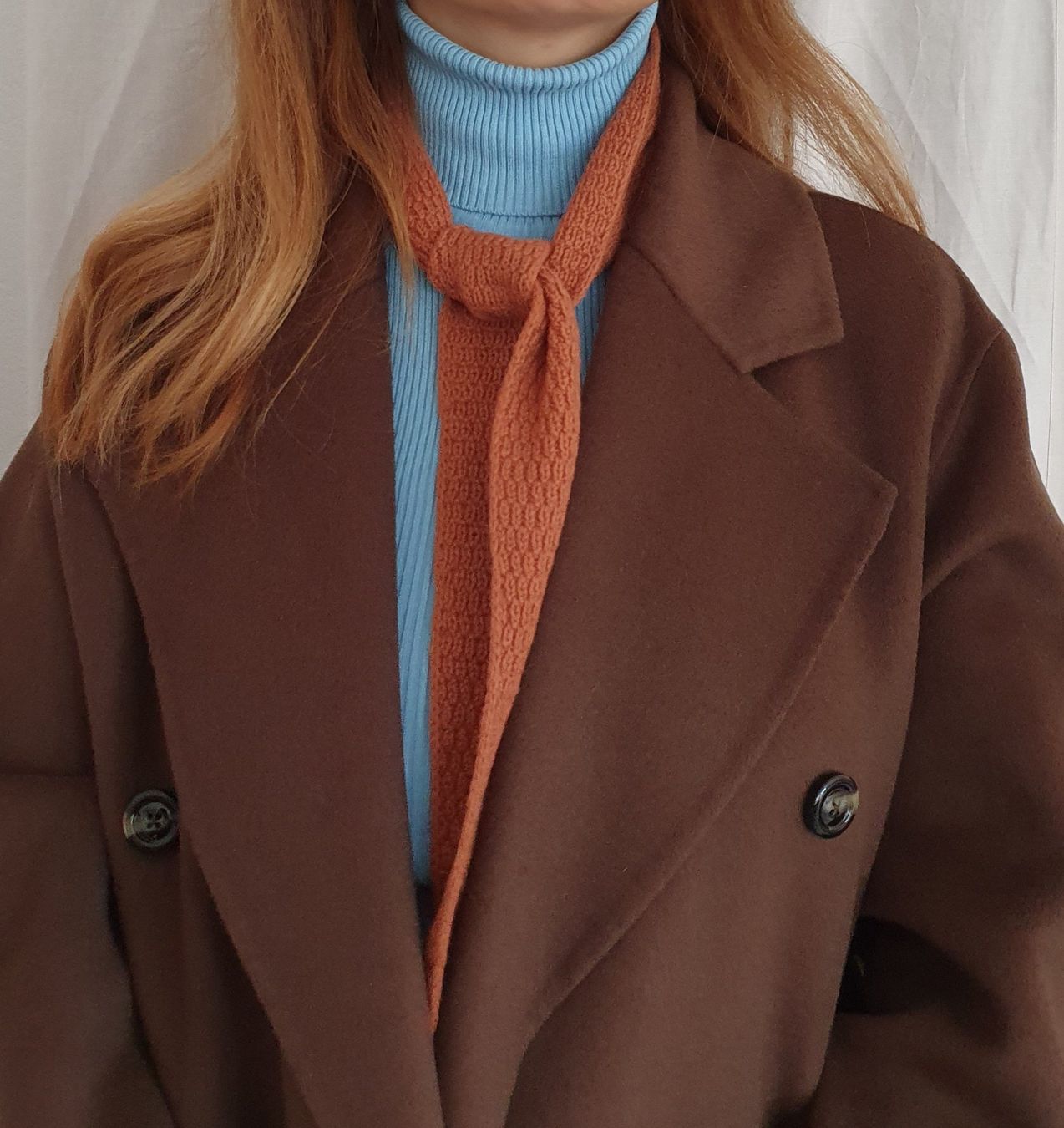 Foulard & Sciarpe: Mini scarf, Strickschal, Handgestrickt, Unikat, Geschenk – Nuovo e nell'imballaggio originale da Neunkirch venduto da Sandramay 6