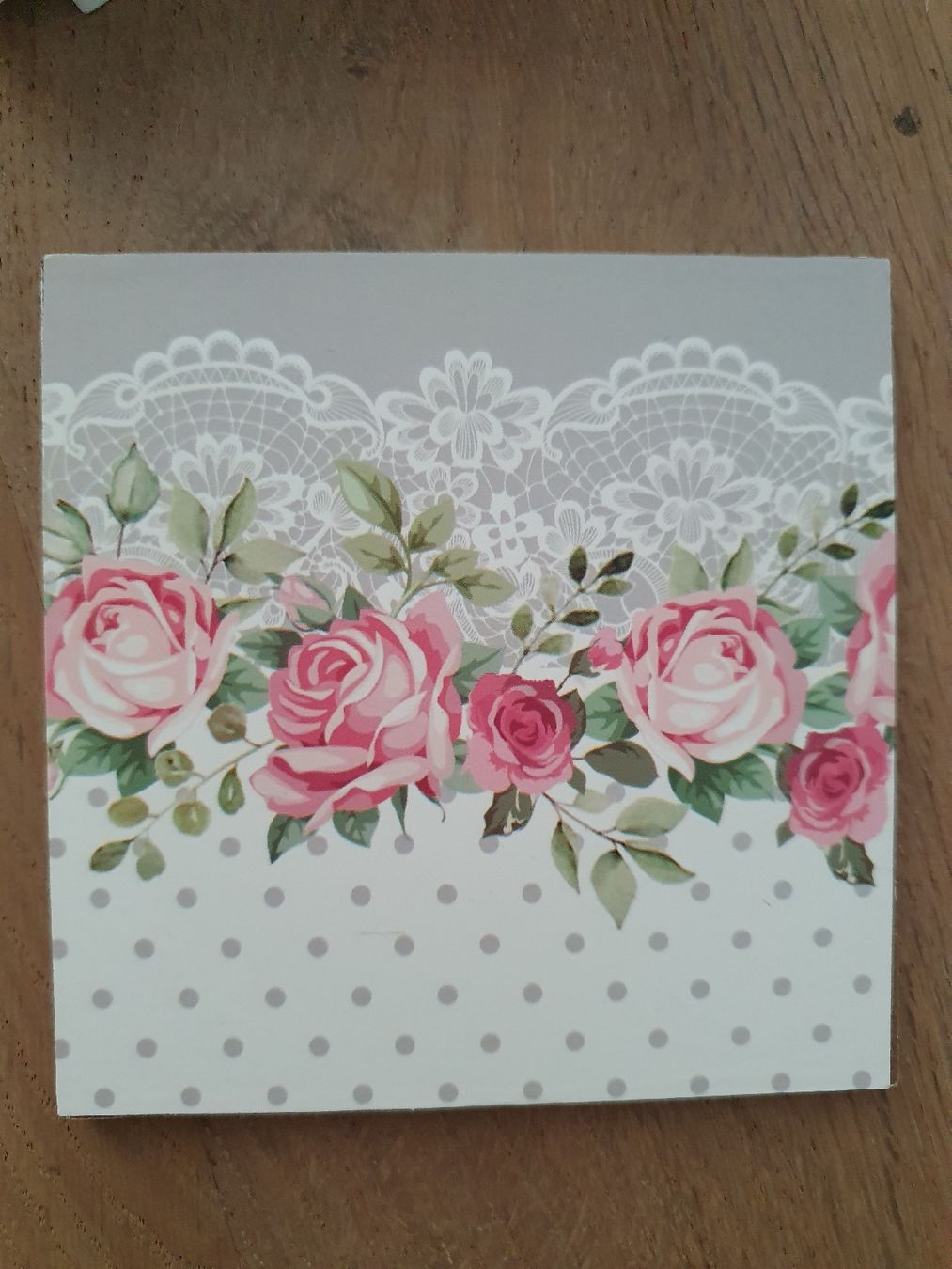 Untersetzer: NEU Glas Untersetzter Set 6Stk Rosen – Neu und originalverpackt aus Uster von Mooreas 1