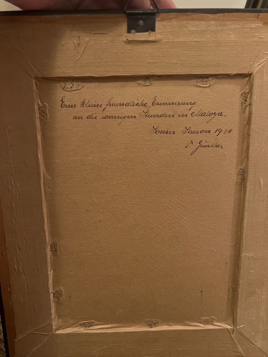 Gemälde: Beethoven Portrait Charcoal Drawing, 1930s – Gebraucht aus Zürich von ralph__ 2