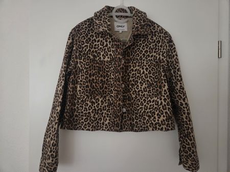 Jacke Only Gr XS Leopard neu