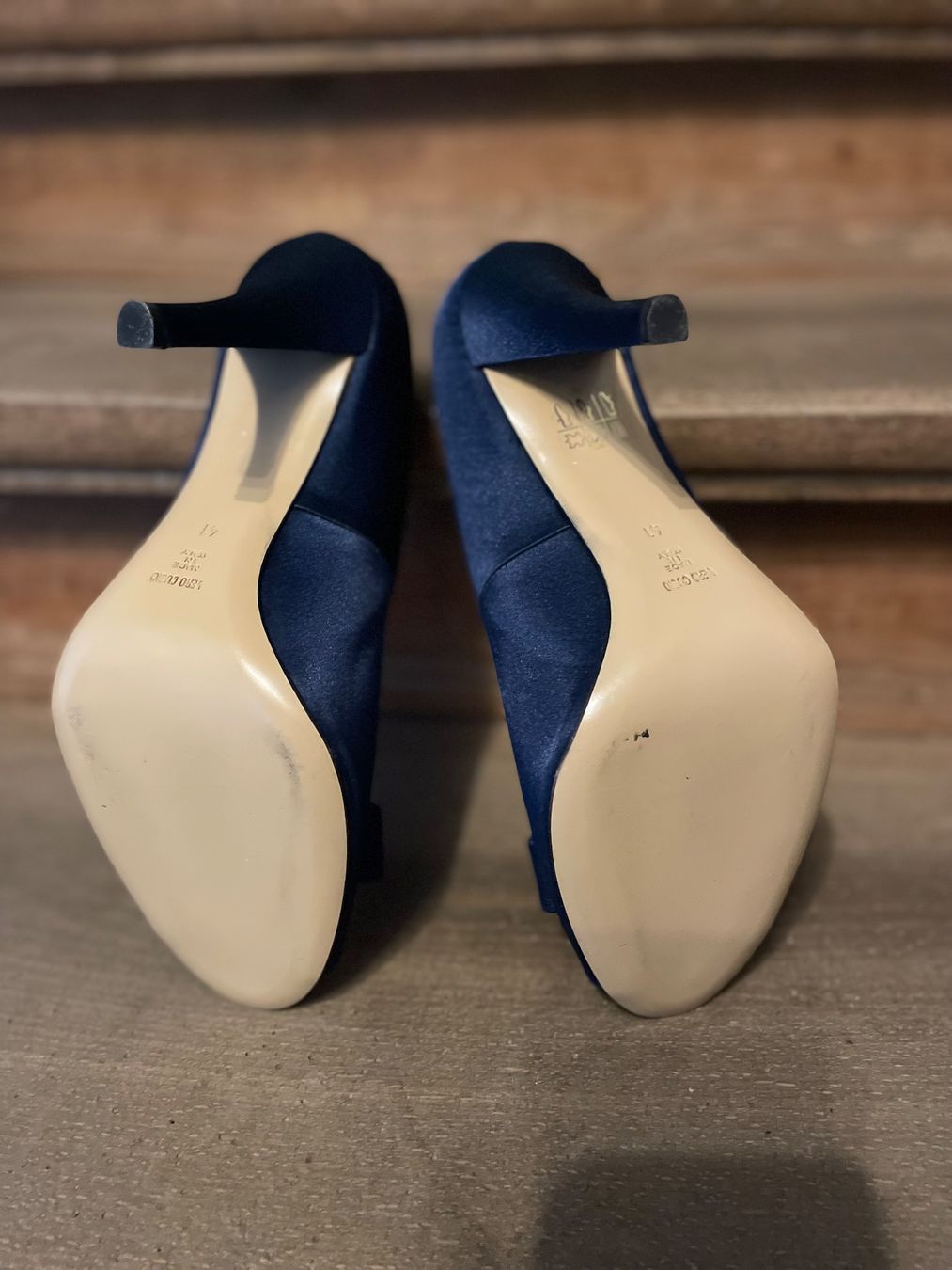 Scarpe da donna: Étre Pumps, dunkelblau , Gr. 41 – Usato da Baar venduto da koala9 4