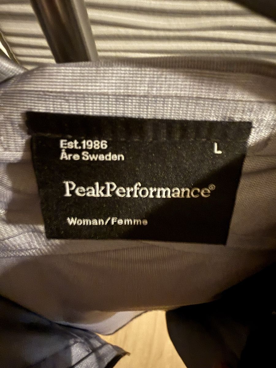 Peak Performance Giacche: Veste imperméable Peak Performance noire taille L – Usato da Agiez venduto da Beve15 1