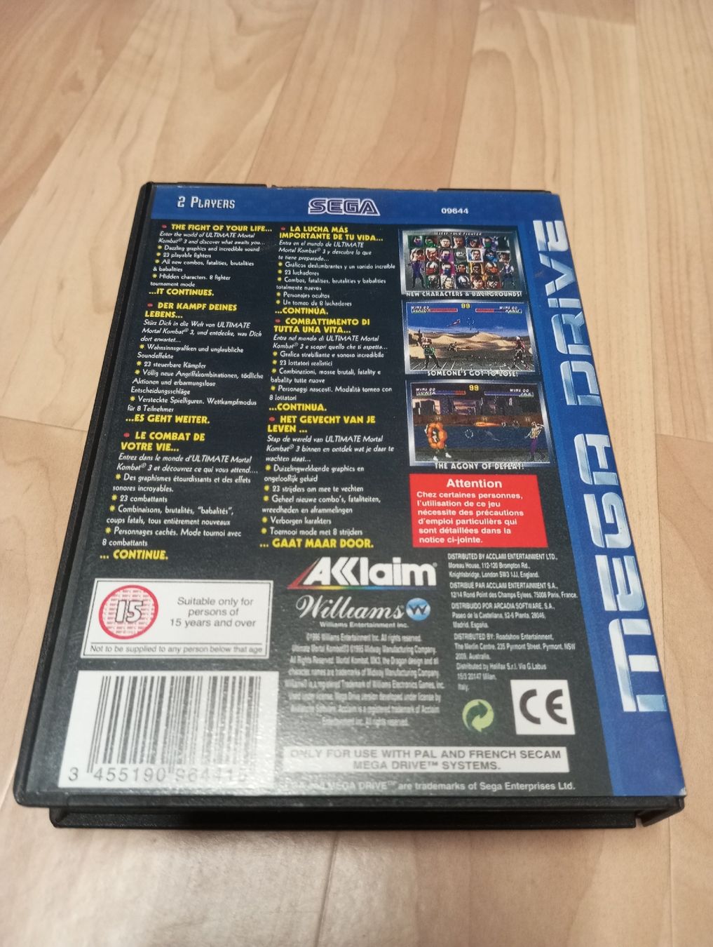 Sega Giochi: Mortal Kombat 3 Ultimate Megadrive – Usato da Cottens FR venduto da magnius01 2