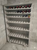 Weinregal aus Beton 6 Ebenen gebraucht