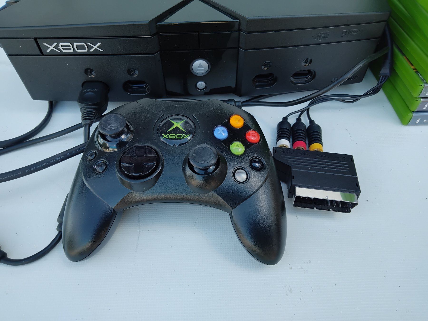Microsoft Konsolen: Xbox mit Spielen – Defekt aus Nuglar von lampa-radio 4