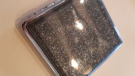 Zigarettenetui  20 Zigis - Sujet glitzer Transparent schwarz
