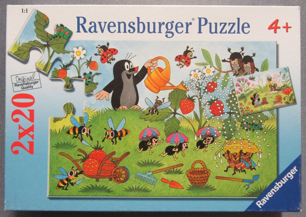 54+ Würfel Ravensburger Der Kleine Maulwurf Im Garten, Die kleinen