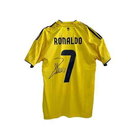 Fussball Trikot Ronaldo 7 signiert mit Echtheitszertifikat