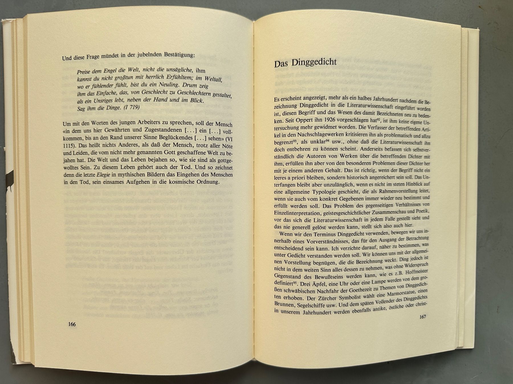 Bücher: Jacob Steiner: Rilke. Vorträge und Aufsätze. – Gebraucht aus Zürich von allp 7