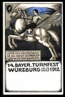 Würzburg, 14. Bayer. Turnfest 1912, Tur