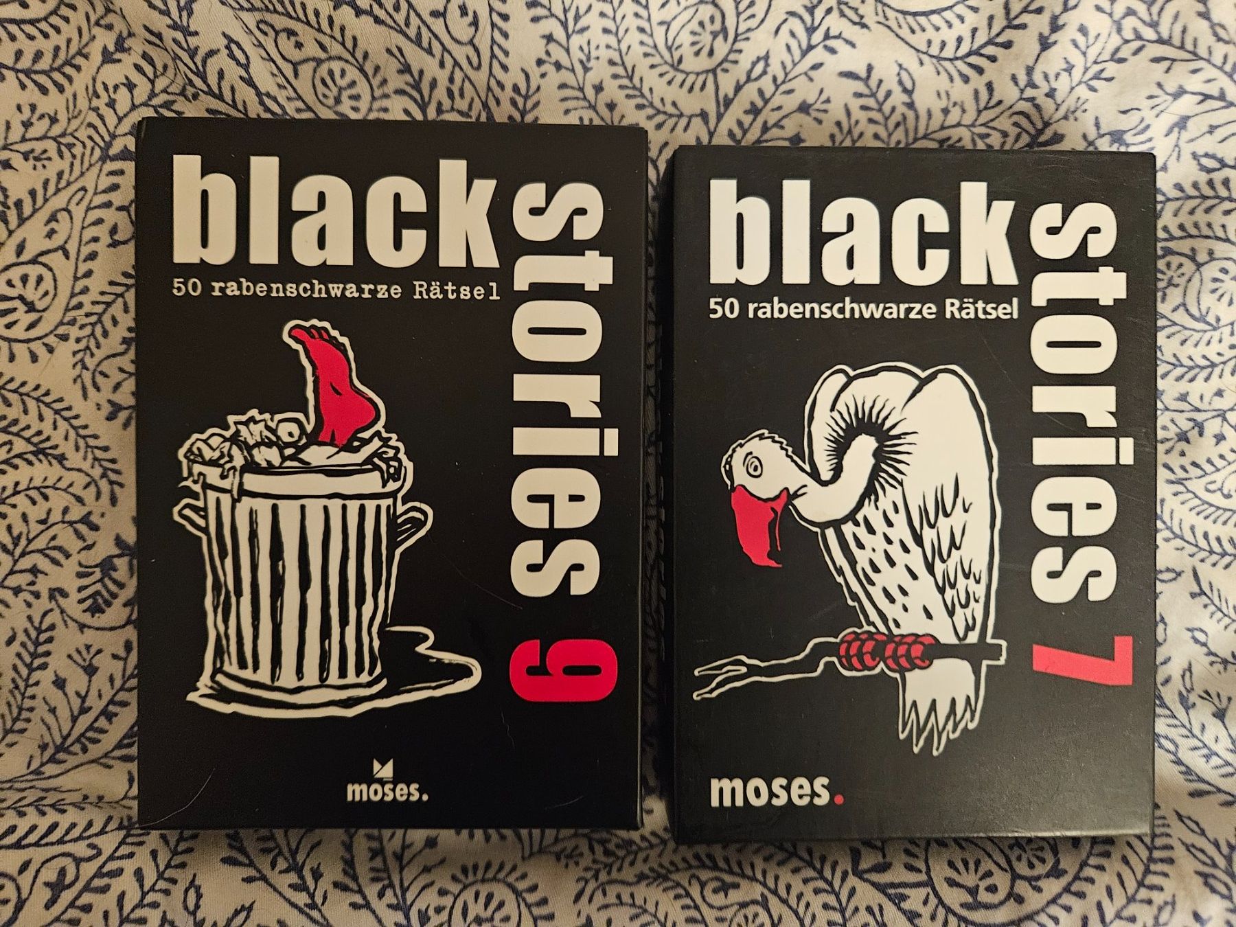 Giochi: 2x Blackstories Nummer 7 & 9 – Usato da Winterthur venduto da rahelmedeaL