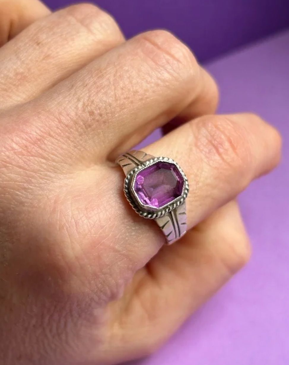 Anelli: Silberring Transformation violet (62) – Usato da Dittingen venduto da Bellevista 8