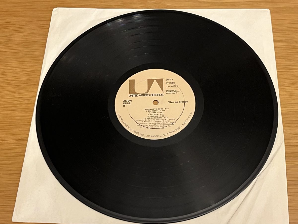 Dischi in vinile: Amin Düül 2 Lp USA – Usato da Basel venduto da Vinyloase 4